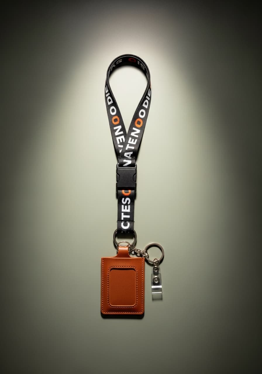 Branded Lanyard, Keychain, Badge Holder