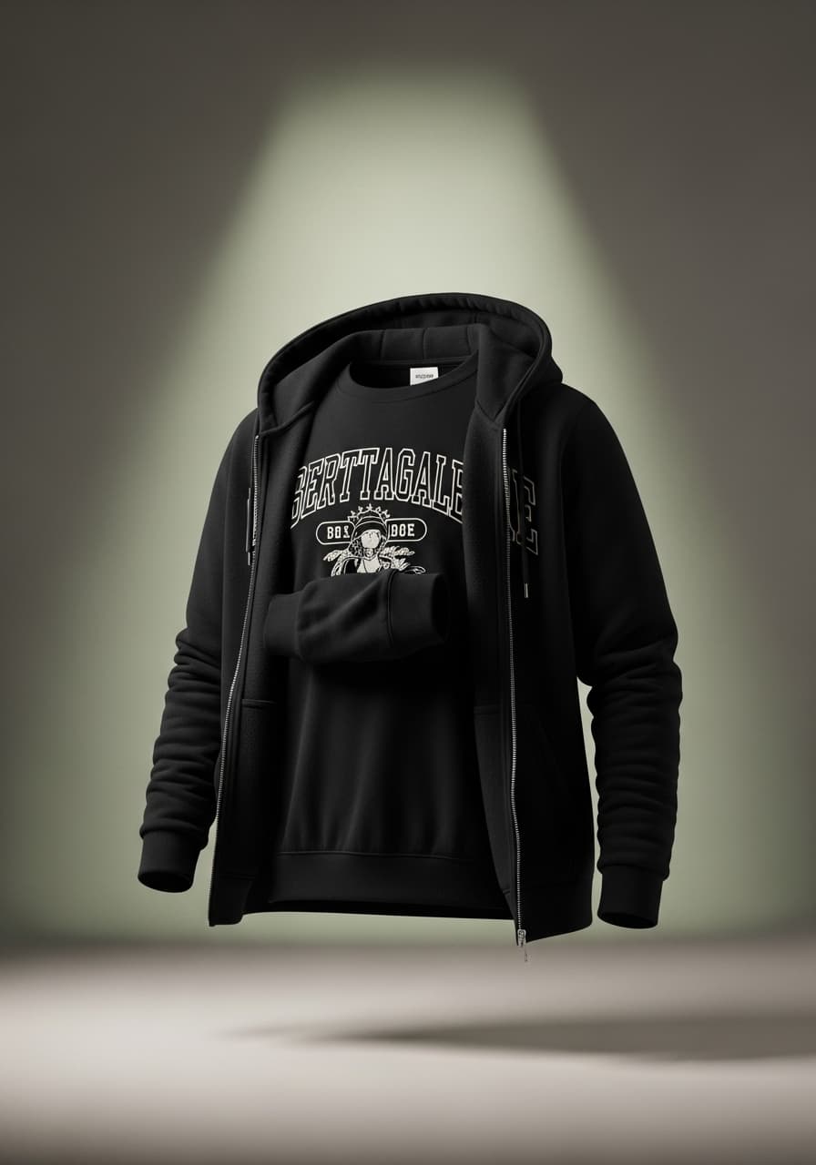 Crew Long-Sleeve and Hoodie