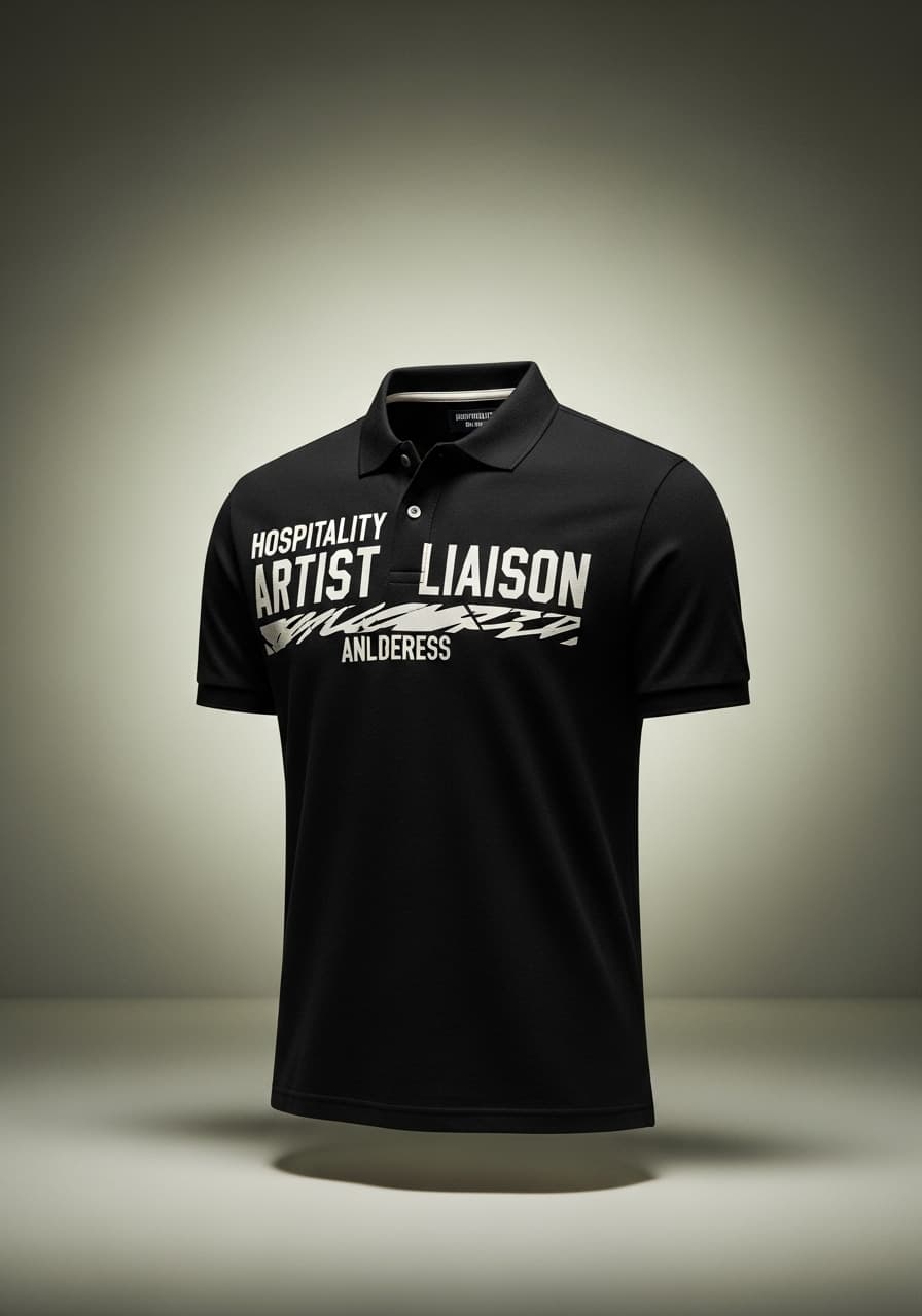 Hospitality and Artist Liaison Polo