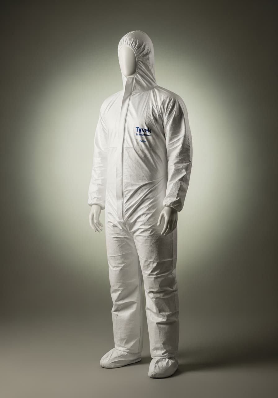 Chemical-Resistant Coveralls (Tyvek)