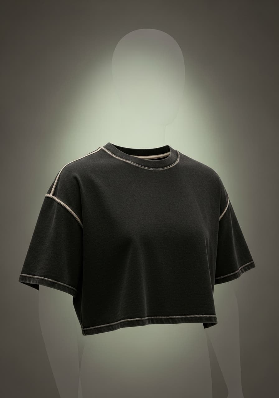 Boxy Cropped Tee