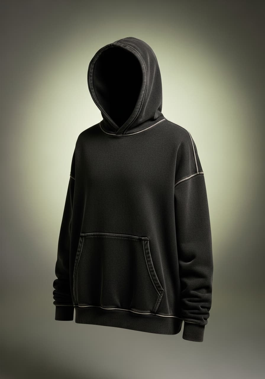 Premium Hoodie (Drop-Shoulder, Oversize)