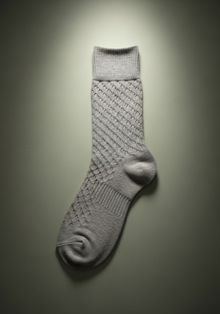 Branded socks for creator merchandise